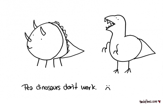 17 Nov 2011 - Pea Dinosaurs 1