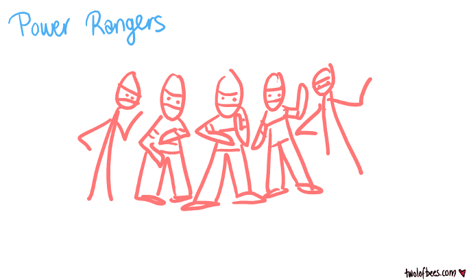 1 Jan 13 - Power Rangers