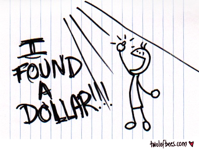 23 Dec 2010 - Found a Dollar