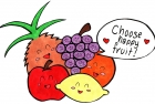 Choose Happy Fruit!