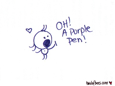 Oh! AnotherPurple Pen!