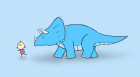 Triceratops Friend