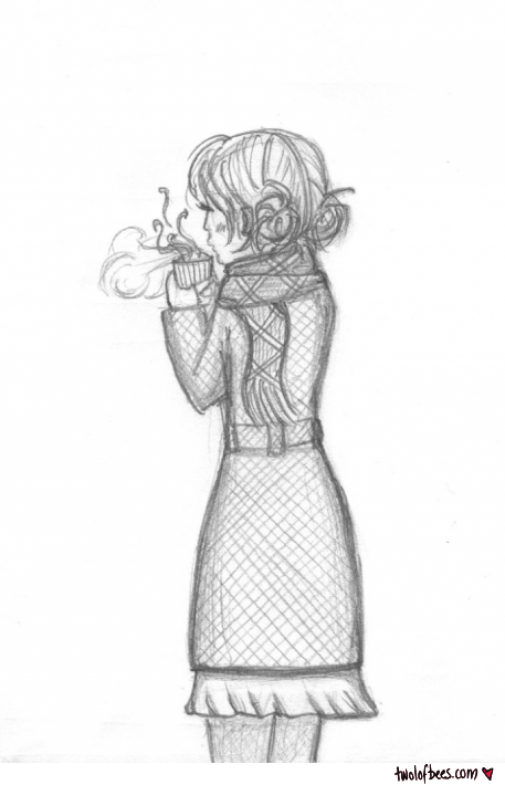 Winter Girl (sketch)