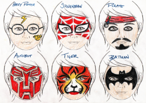 Face-Painting Designs (1 of 3)