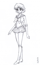 Sailor Mercury Study