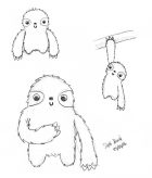 Sloth Toy Sketches