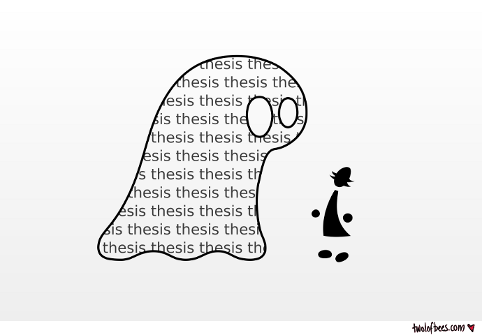 Thesis Monster (Black)
